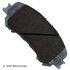 085-1986 by BECK ARNLEY - PREMIUM ASM BRAKE PADS