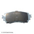 085-1991 by BECK ARNLEY - PREMIUM ASM BRAKE PADS