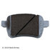 085-2030 by BECK ARNLEY - PREMIUM ASM BRAKE PADS