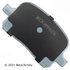 085-6538 by BECK ARNLEY - PREMIUM ASM PADS W / HARDWARE