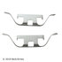 085-6651 by BECK ARNLEY - PREMIUM ASM PADS W / HARDWARE