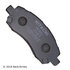 089-1565 by BECK ARNLEY - PREMIUM BRAND BRAKE PADS