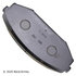 089-1605 by BECK ARNLEY - PREMIUM BRAND BRAKE PADS