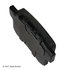 089-1498 by BECK ARNLEY - PREMIUM BRAND BRAKE PADS