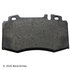 089-1666 by BECK ARNLEY - PREMIUM BRAND BRAKE PADS