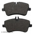 089-1714 by BECK ARNLEY - PREMIUM BRAND BRAKE PADS