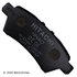 089-1736 by BECK ARNLEY - PREMIUM BRAND BRAKE PADS