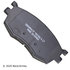 089-1746 by BECK ARNLEY - PREMIUM BRAND BRAKE PADS