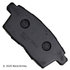 089-1749 by BECK ARNLEY - PREMIUM BRAND BRAKE PADS