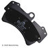 089-1761 by BECK ARNLEY - PREMIUM BRAND BRAKE PADS