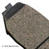 089-1842 by BECK ARNLEY - PREMIUM BRAND BRAKE PADS