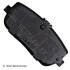 089-1872 by BECK ARNLEY - PREMIUM BRAND BRAKE PADS