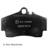 089-1879 by BECK ARNLEY - PREMIUM BRAND BRAKE PADS