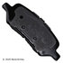 089-1894 by BECK ARNLEY - PREMIUM BRAND BRAKE PADS