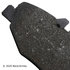 089-1905 by BECK ARNLEY - PREMIUM BRAND BRAKE PADS