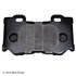 089-1908 by BECK ARNLEY - PREMIUM BRAND BRAKE PADS