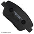 089-1935 by BECK ARNLEY - PREMIUM BRAND BRAKE PADS