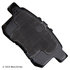 089-1926 by BECK ARNLEY - PREMIUM BRAND BRAKE PADS