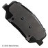 089-1958 by BECK ARNLEY - PREMIUM BRAND BRAKE PADS