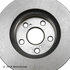 083-3436 by BECK ARNLEY - PREMIUM BRAKE DISC