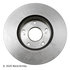 083-3672 by BECK ARNLEY - PREMIUM BRAKE DISC