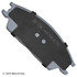 085-1337 by BECK ARNLEY - PREMIUM ASM BRAKE PADS