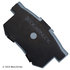 085-1339 by BECK ARNLEY - PREMIUM ASM BRAKE PADS