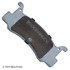 085-1284 by BECK ARNLEY - PREMIUM ASM BRAKE PADS