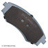 085-1364 by BECK ARNLEY - PREMIUM ASM BRAKE PADS