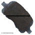 085-1553 by BECK ARNLEY - PREMIUM ASM BRAKE PADS