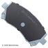 085-1554 by BECK ARNLEY - PREMIUM ASM BRAKE PADS