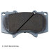 085-1678 by BECK ARNLEY - PREMIUM ASM BRAKE PADS