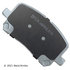 085-1697 by BECK ARNLEY - PREMIUM ASM BRAKE PADS