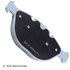 085-1710 by BECK ARNLEY - PREMIUM ASM BRAKE PADS