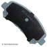 085-1792 by BECK ARNLEY - PREMIUM ASM BRAKE PADS