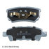 085-1848 by BECK ARNLEY - PREMIUM ASM BRAKE PADS