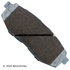 085-1870 by BECK ARNLEY - PREMIUM ASM BRAKE PADS