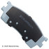 085-1863 by BECK ARNLEY - PREMIUM ASM BRAKE PADS