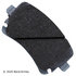 085-1861 by BECK ARNLEY - PREMIUM ASM BRAKE PADS