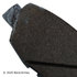 085-1367 by BECK ARNLEY - PREMIUM ASM BRAKE PADS