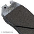 085-1377 by BECK ARNLEY - PREMIUM ASM BRAKE PADS