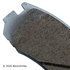 085-1446 by BECK ARNLEY - PREMIUM ASM BRAKE PADS