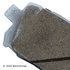 085-1554 by BECK ARNLEY - PREMIUM ASM BRAKE PADS