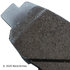 085-1530 by BECK ARNLEY - PREMIUM ASM BRAKE PADS