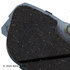 085-1588 by BECK ARNLEY - PREMIUM ASM BRAKE PADS