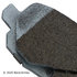 085-1656 by BECK ARNLEY - PREMIUM ASM BRAKE PADS