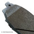 085-1653 by BECK ARNLEY - PREMIUM ASM BRAKE PADS