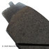 085-1639 by BECK ARNLEY - PREMIUM ASM BRAKE PADS