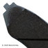 085-1728 by BECK ARNLEY - PREMIUM ASM BRAKE PADS