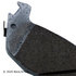 085-1731 by BECK ARNLEY - PREMIUM ASM BRAKE PADS